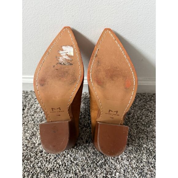 Marc Fisher Gabbi suede mule shoe women's size 7 - Picture 6 of 6